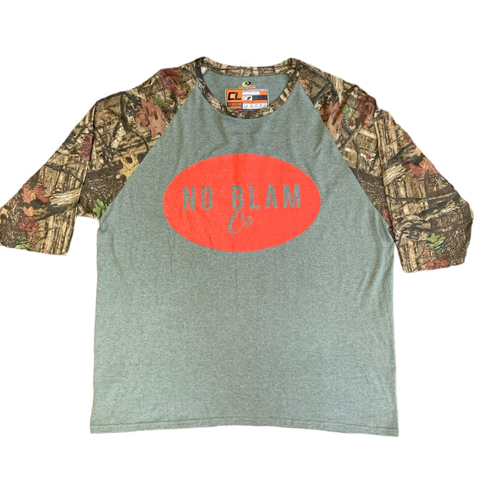 NoBlam! x Mossy Oak Raglan